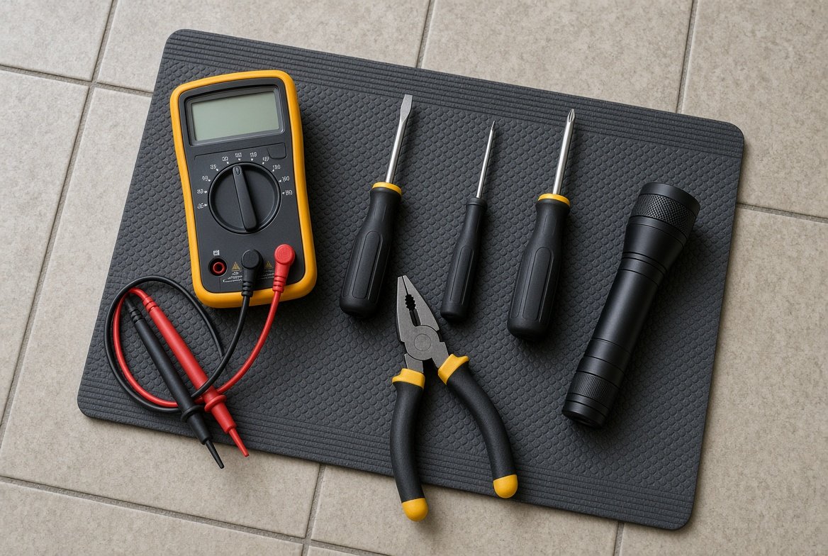 Repair tools in a Singapore home